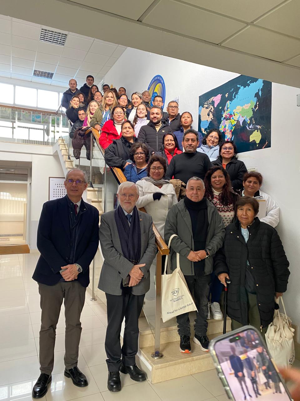 Alumnos con docentes